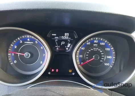 2013 Hyundai Elantra Limited from USA, damaged, VIN KMHDH4AE2DU760016